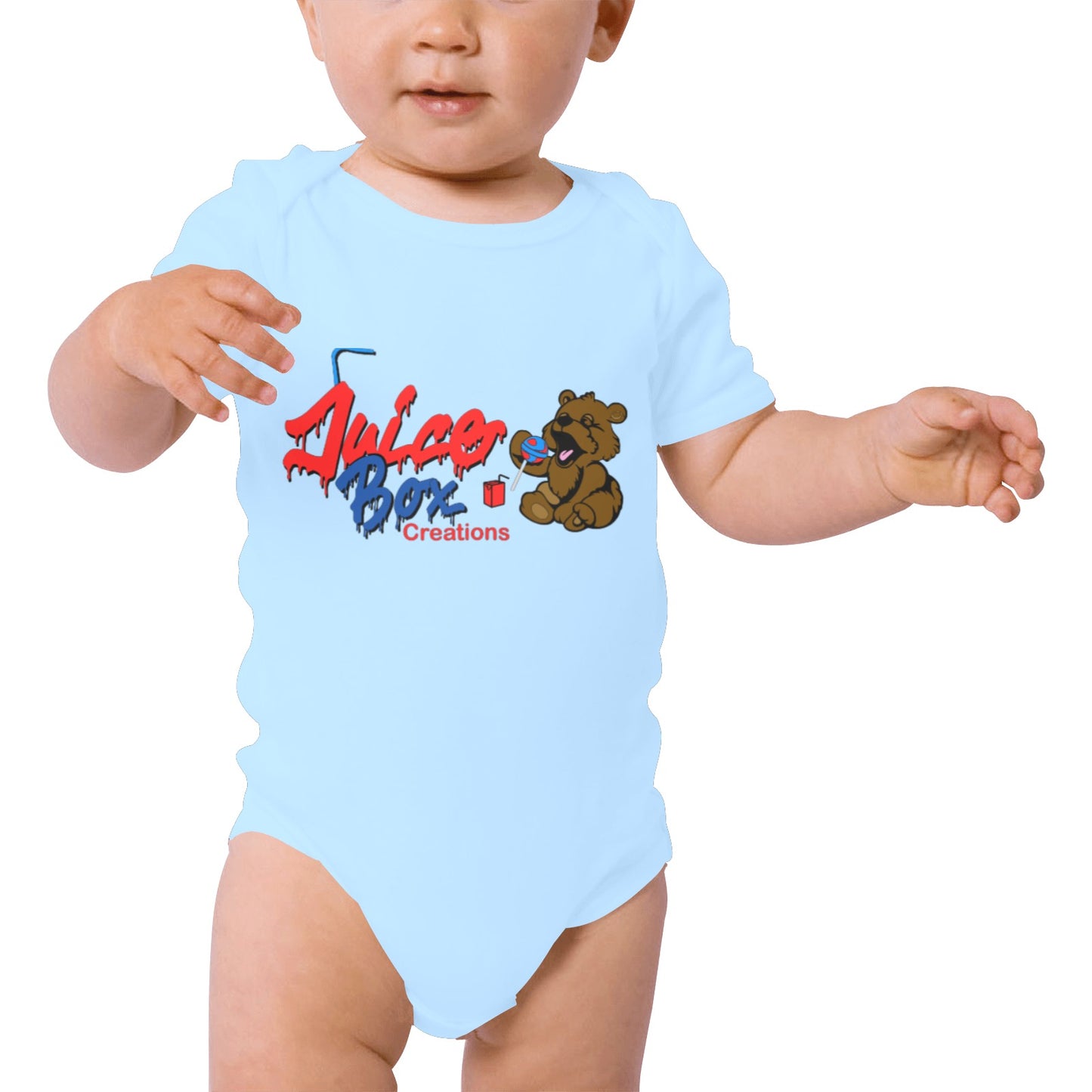 Juicebox Baby Powder Organic Short Sleeve One Piece (Model T28)