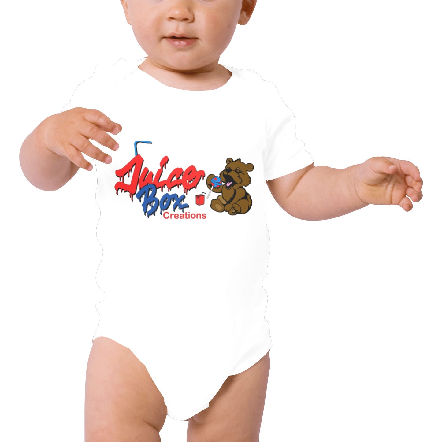 Juicebox Baby Powder Organic Short Sleeve One Piece (Model T28)