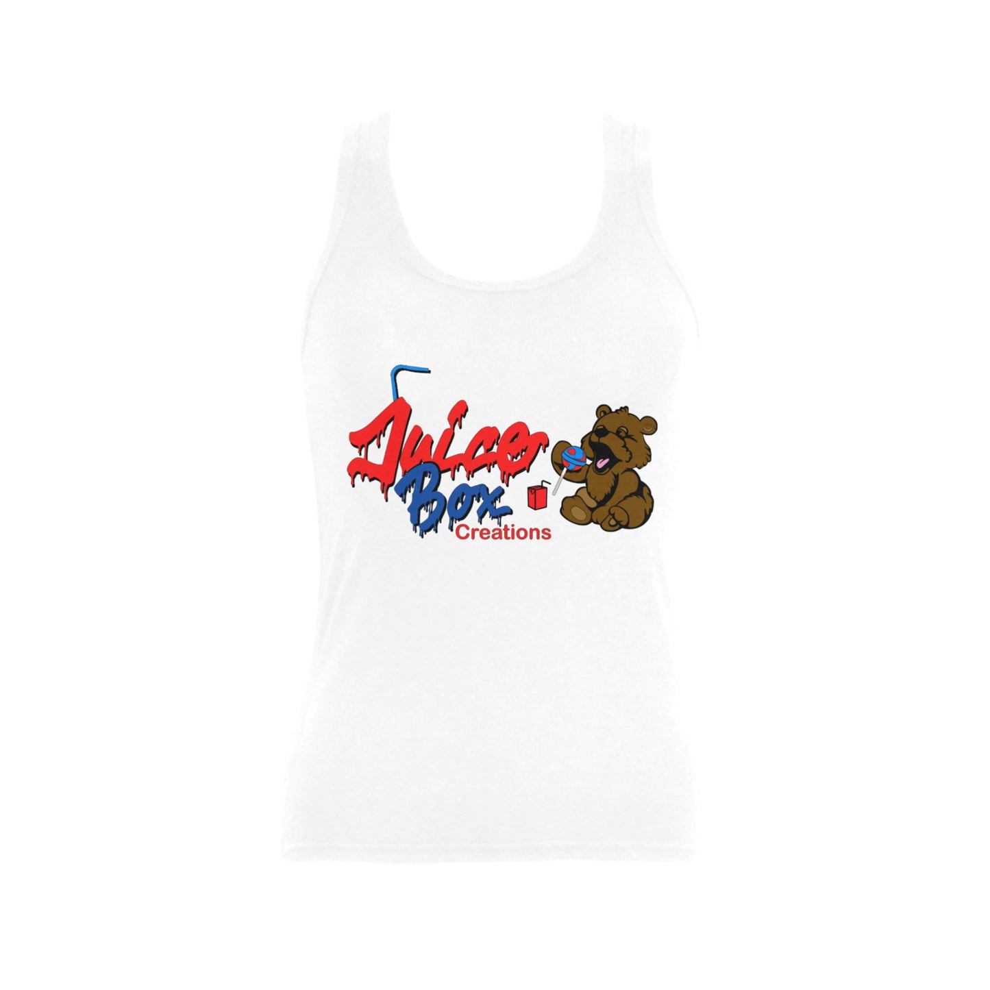 Juicebox Women's Shoulder-Free Tank Top (Model T35)