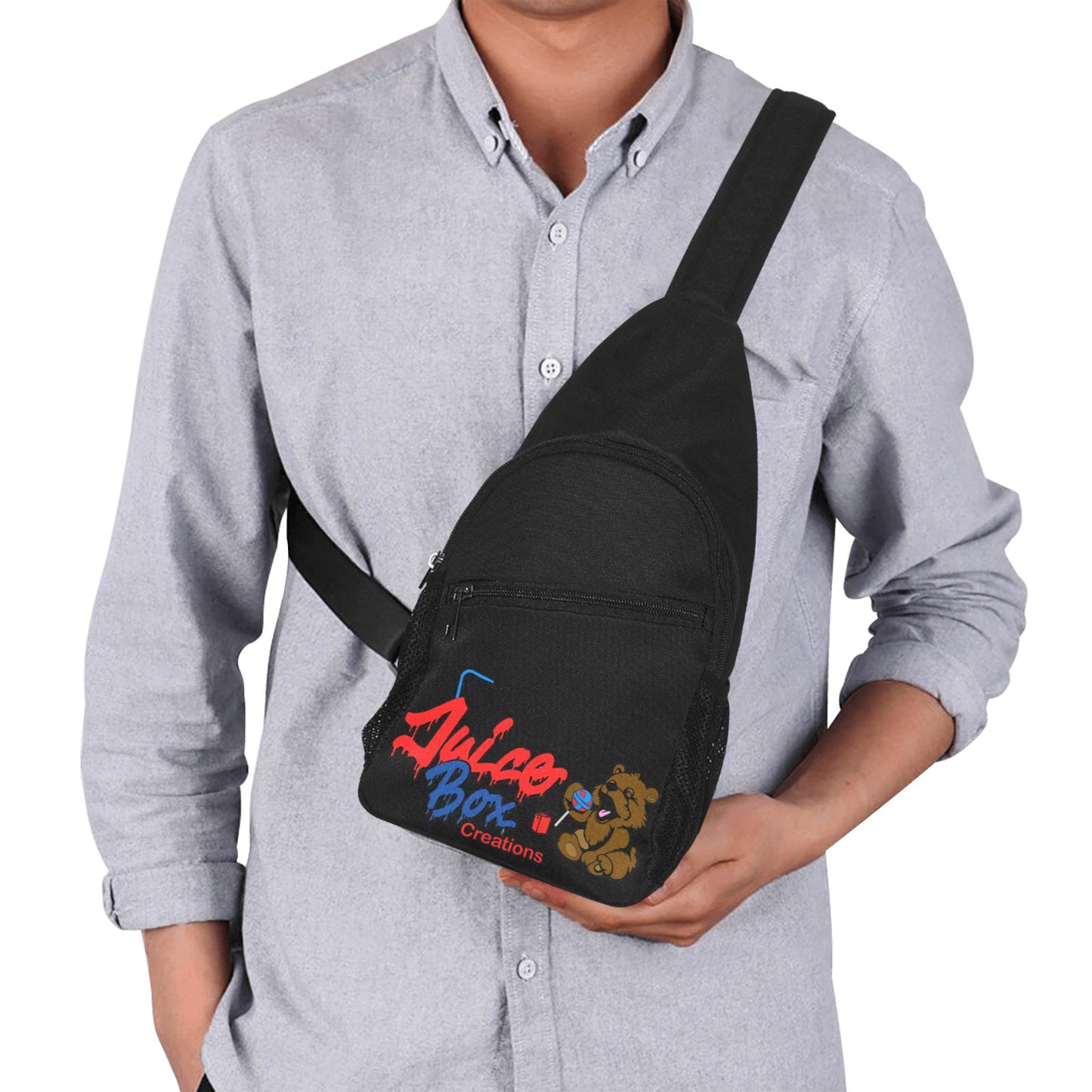 Juicebox Chest Bag-Front Printing (Model 1719)
