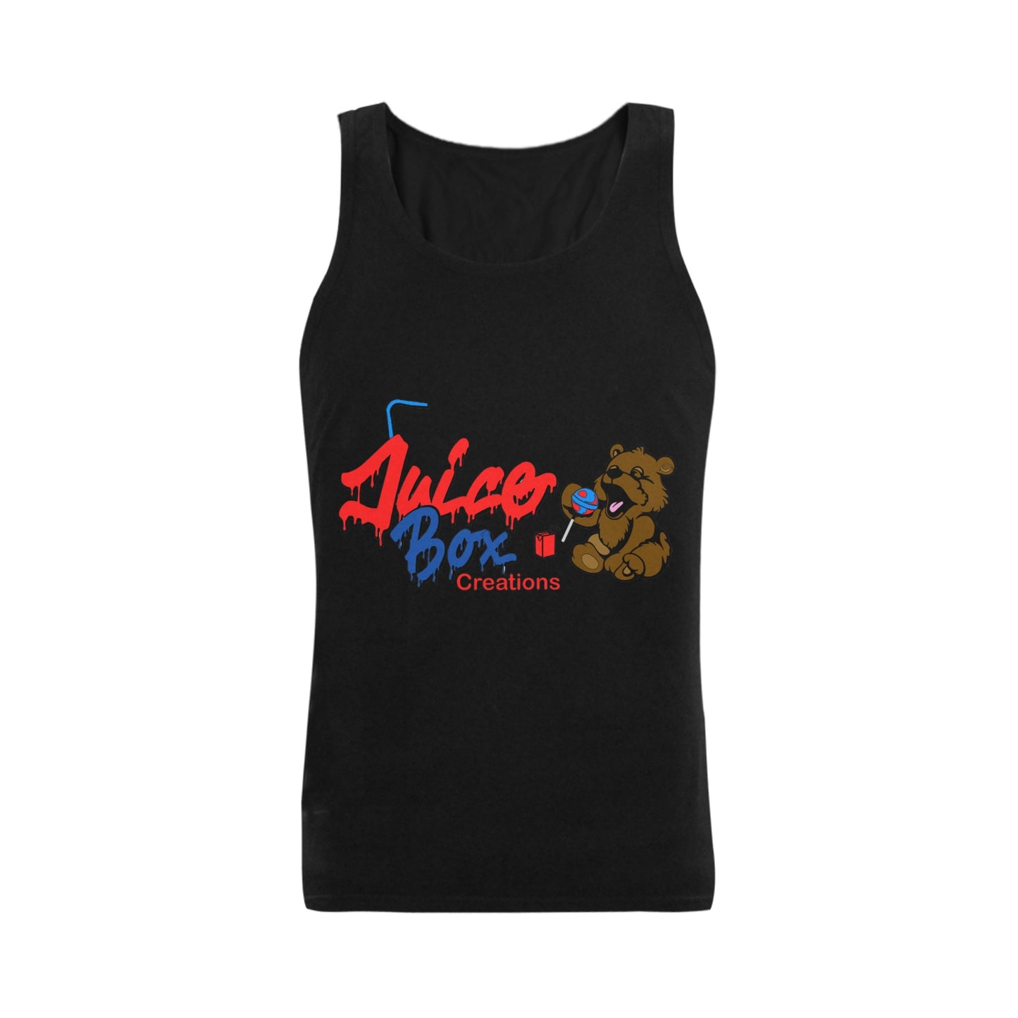 Juicebox Men's Shoulder-Free Tank Top (Model T33)