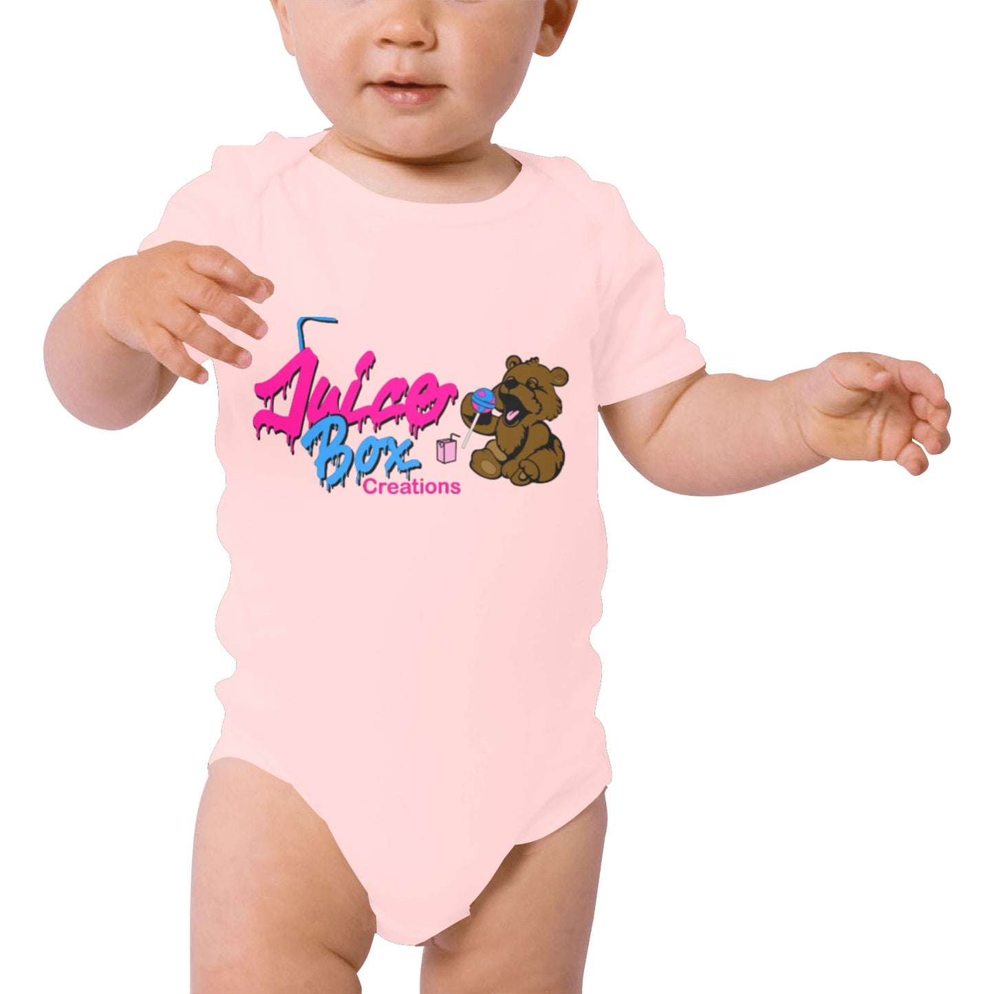 Juicebox Baby Powder Organic Short Sleeve One Piece (Model T28)