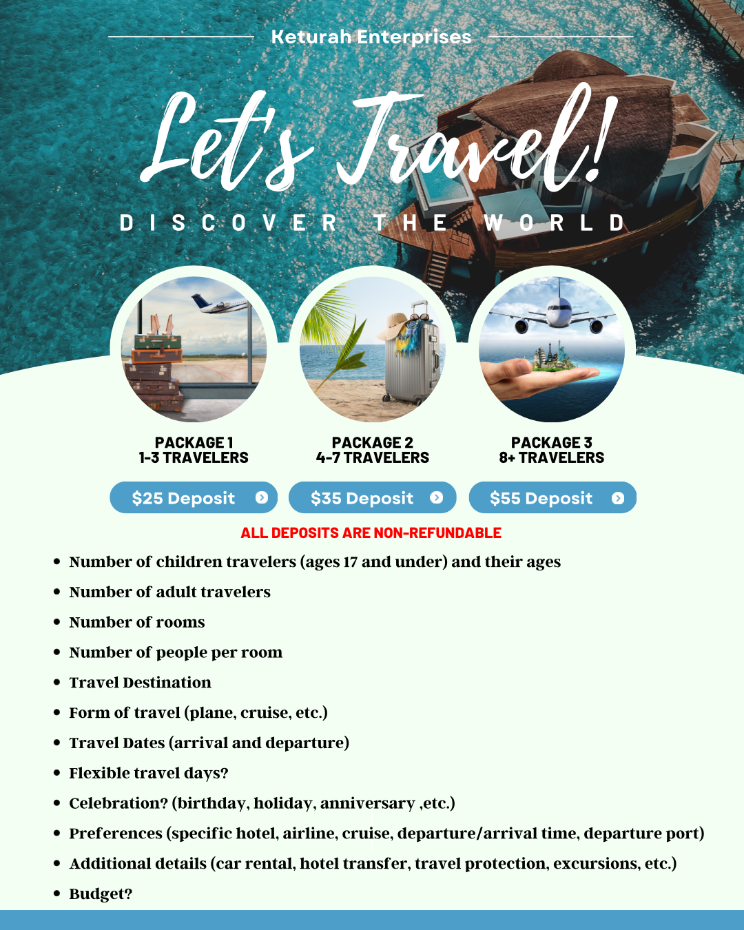 Travel Inquiry Packages